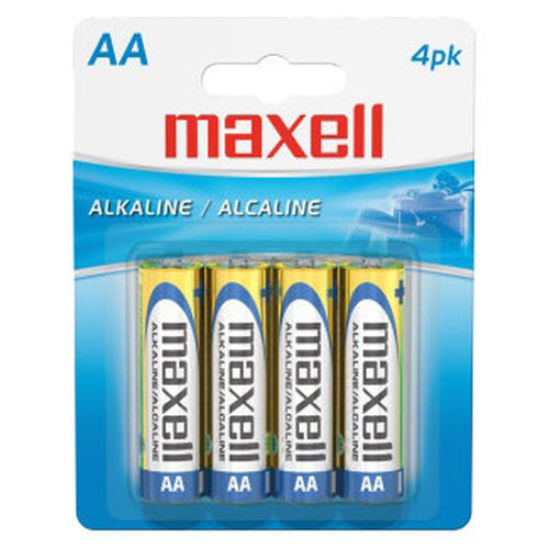 PILA ALCALINA MAXELL BL.4 AA LR06-B4-SX1 PILA ALCALINA MAXELL BL.4 AA LR06-B4